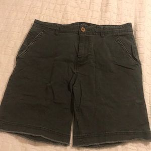 Dark green shorts